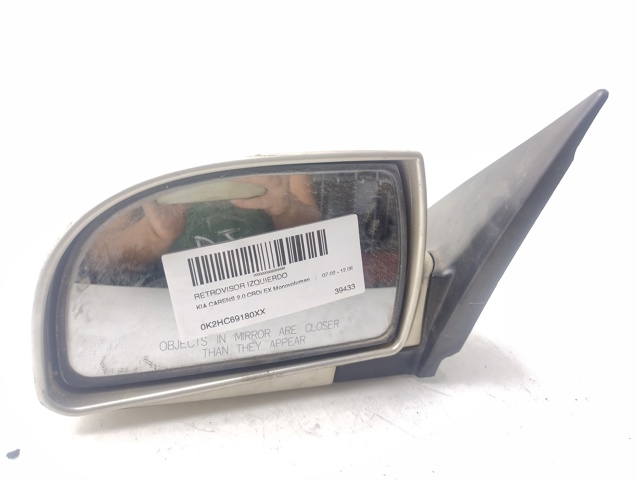 Lusterko wsteczne lewe 0K2HC69180XX HYUNDAI