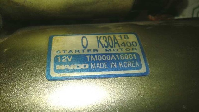0K30A18400 Hyundai/Kia