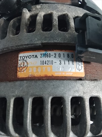 Alternator 1042103110 TOYOTA