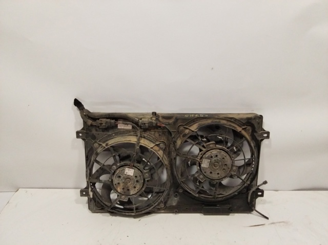 Wentylator elektryczny układu chłodzenia kompletny (silnik+wirnik) 1109001 FORD