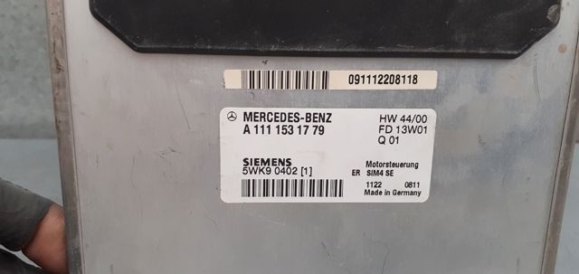 Sterownik silnika 1111531779 MERCEDES