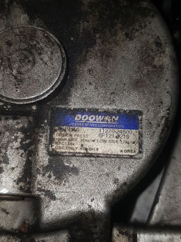 Sprężarka klimatyzacji 1127024500 HYUNDAI