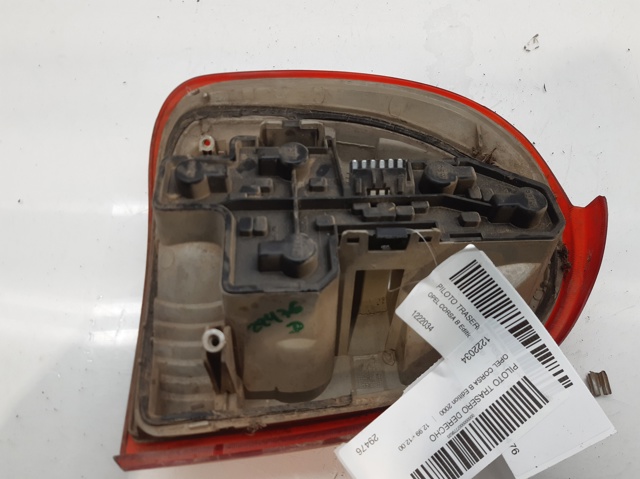 Lampa zespolona tylna prawa 1222034 OPEL