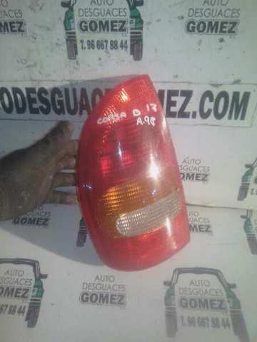 Lampa zespolona tylna lewa 1223490 OPEL