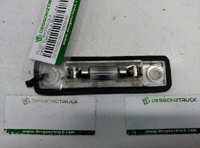 Lampa oświetlenia tylnej tablicy rejestracyjnej 1224143 OPEL