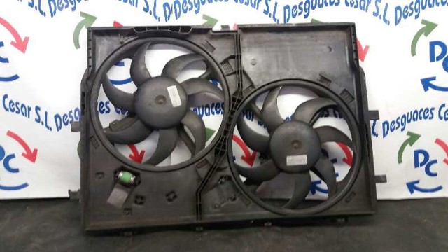 Wentylator elektryczny układu chłodzenia kompletny (silnik+wirnik) 1253C4 PEUGEOT