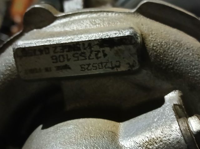 Turbina 12755106 OPEL