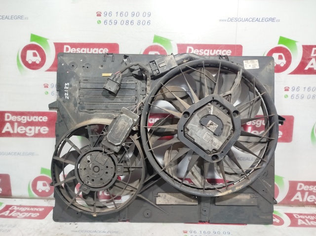 Dyfuzor chłodnicy 130706809 VAG