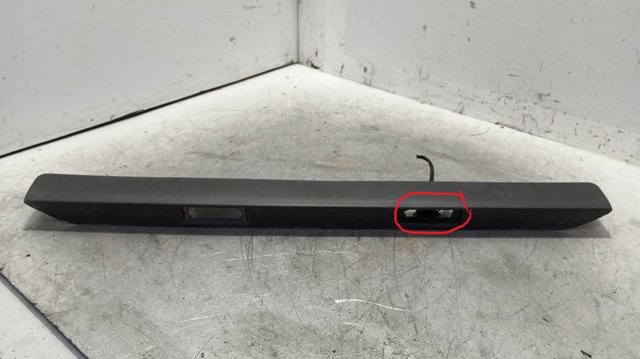 Lampa oświetlenia tylnej tablicy rejestracyjnej 1307272070 PEUGEOT