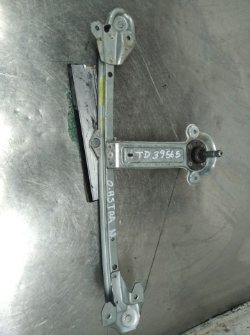 Mechanizm podnoszenia szyby drzwi tylnych prawych 13100421 OPEL