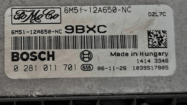 Sterownik silnika Ford C-Max DM2