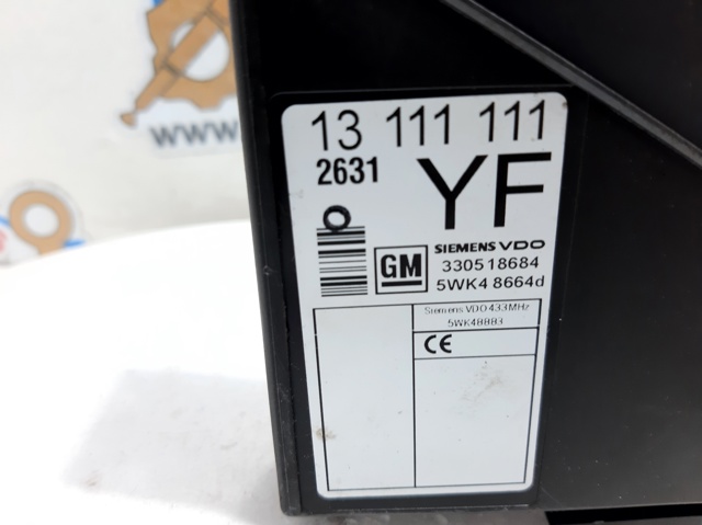 Blok komfortu 13111111 OPEL