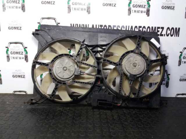Wentylator elektryczny układu chłodzenia, kompletny (silnik+wirnik) prawy  13114368 GM