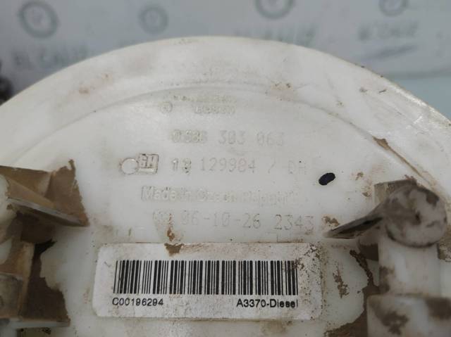 Moduł pompy paliwowej z czujnikiem poziomu paliwa 13129984 OPEL