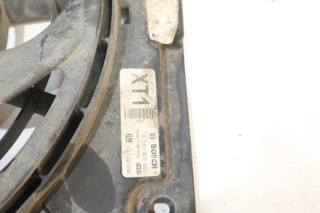 Wentylator elektryczny układu chłodzenia kompletny (silnik+wirnik) 13132559 OPEL