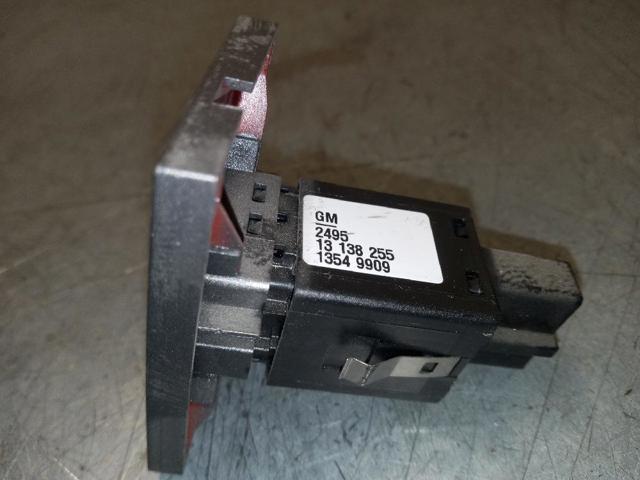 Przycisk włączania światła awaryjnego 13138255 OPEL