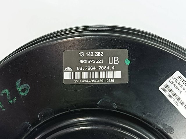 Wzmacniacz próżniowy hamulców 13142362 OPEL