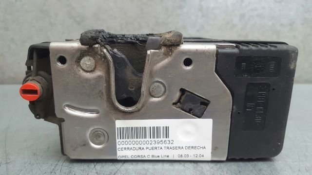 Zamek drzwi tylnych prawych 13154794 OPEL
