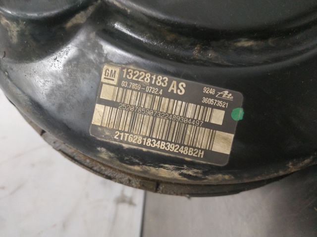 Wzmacniacz próżniowy hamulców 13228183 OPEL