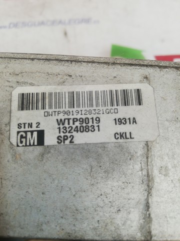 Chłodnica intercoolera 13240831 OPEL