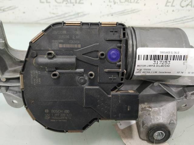 Mechanizm wycieraczek 13262434 OPEL