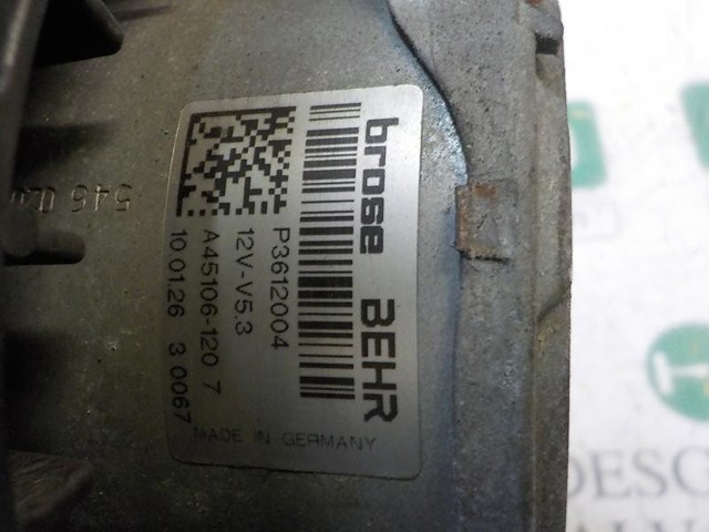 Wentylator elektryczny układu chłodzenia, kompletny (silnik+wirnik) prawy  13300195 OPEL