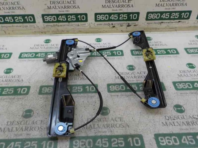 Mechanizm podnoszenia szyby drzwi przednich lewych 13369285 OPEL