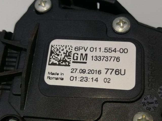 Pedał przyspieszenia (gazu) 13373776 OPEL