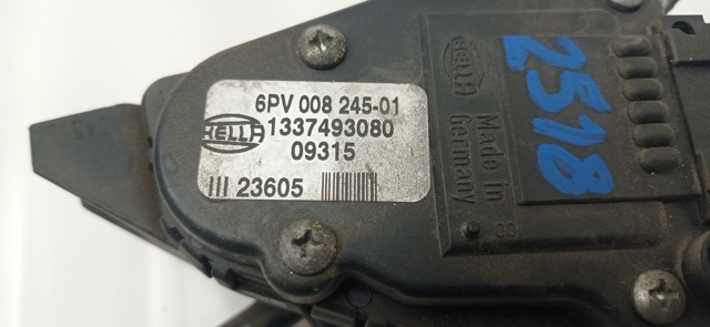 Pedał przyspieszenia (gazu) 1337493080 PEUGEOT