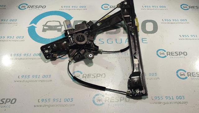 Mechanizm podnoszenia szyby drzwi przednich lewych 13406673 OPEL