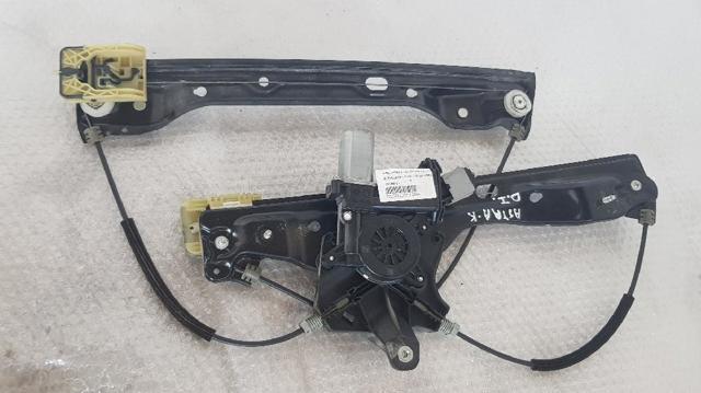 Mechanizm podnoszenia szyby drzwi przednich lewych 13406673 OPEL