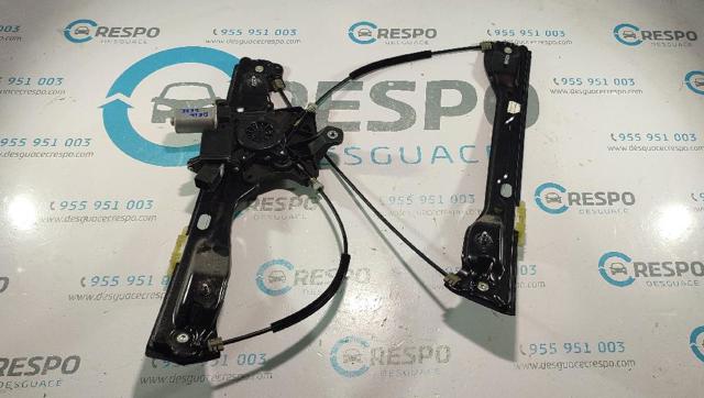 Mechanizm podnoszenia szyby drzwi przednich prawych 13406674 OPEL