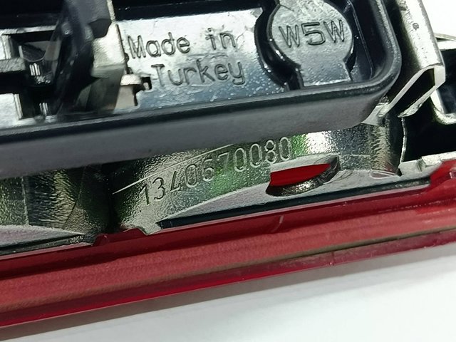 Lampa stop tylna dodatkowa 1340670080 FIAT