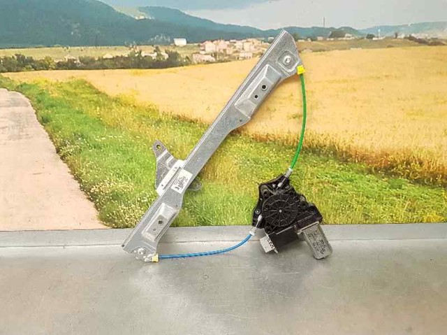 Mechanizm podnoszenia szyby drzwi przednich lewych 13447038 OPEL