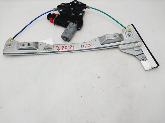 Mechanizm podnoszenia szyby drzwi przednich prawych 13447039 OPEL
