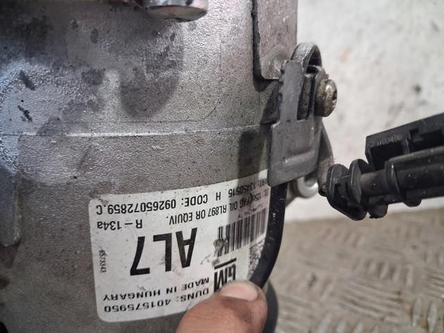 Sprężarka klimatyzacji 13450515 OPEL