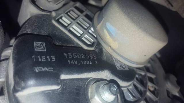Alternator Chevrolet Cruze