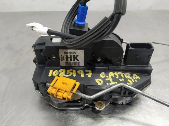 Zamek drzwi przednich lewych 13579522 OPEL