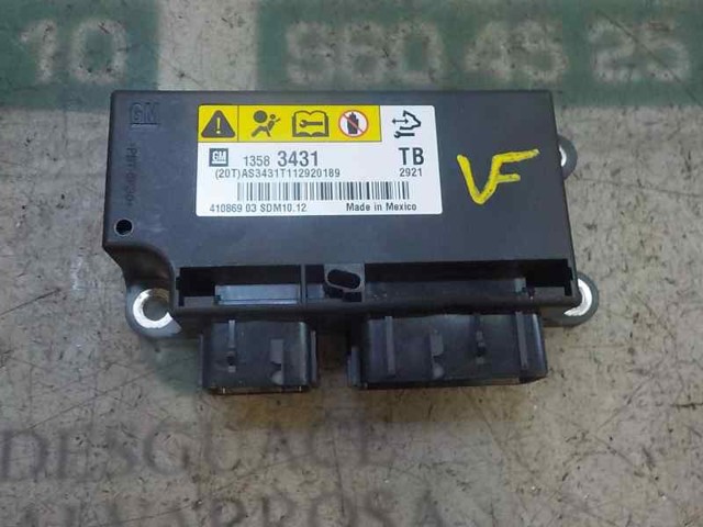 Sterownik poduszki bezpieczeństwa 13583431 OPEL