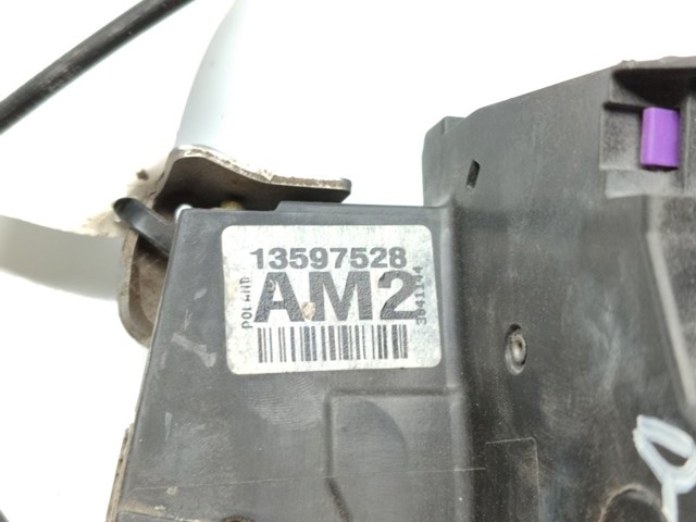 Zamek drzwi przednich lewych 13597528 OPEL