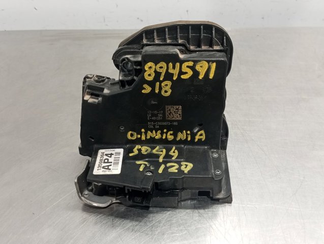 Zamek drzwi tylnych lewych 13598364 OPEL