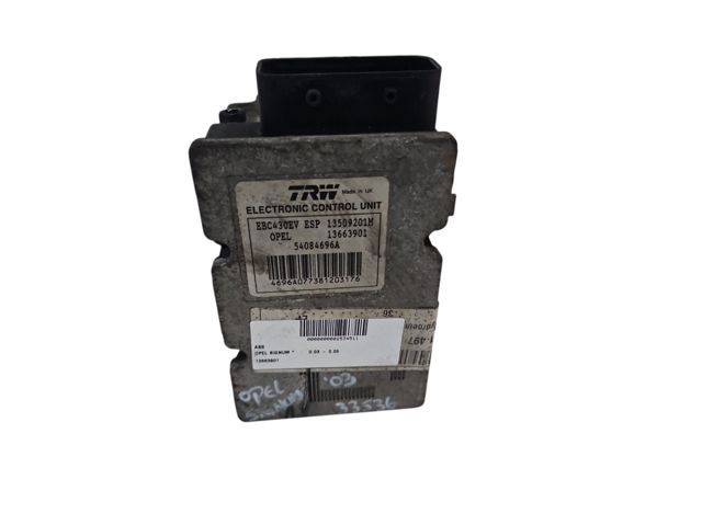 Sterownik ABS  hydrauliczny 13663901 OPEL