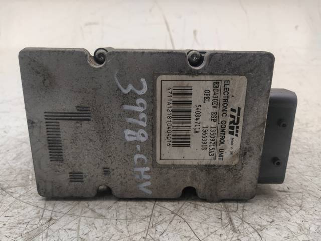 Sterownik ABS  hydrauliczny 13663901 OPEL