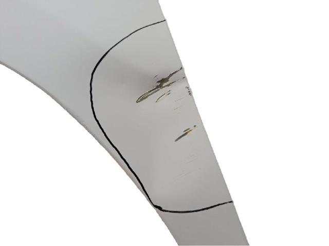 Błotnik przedni lewy Fiat Fiorino 225