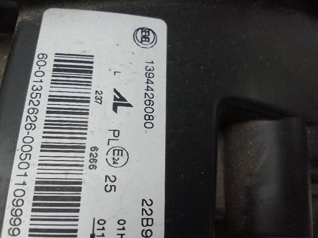 Reflektor lewy 1394426080 FIAT