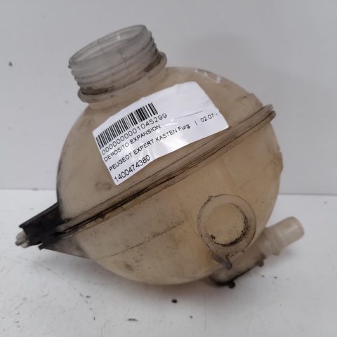 Zbiorniczek wyrównawczy układu chłodzenia 1400474380 PEUGEOT