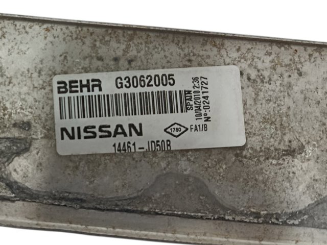 Chłodnica intercoolera 14461JD50B NISSAN