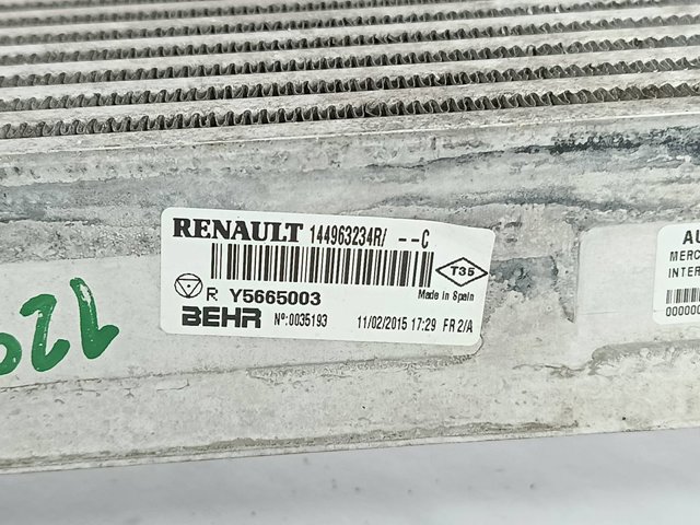 Chłodnica intercoolera 144963234R MERCEDES