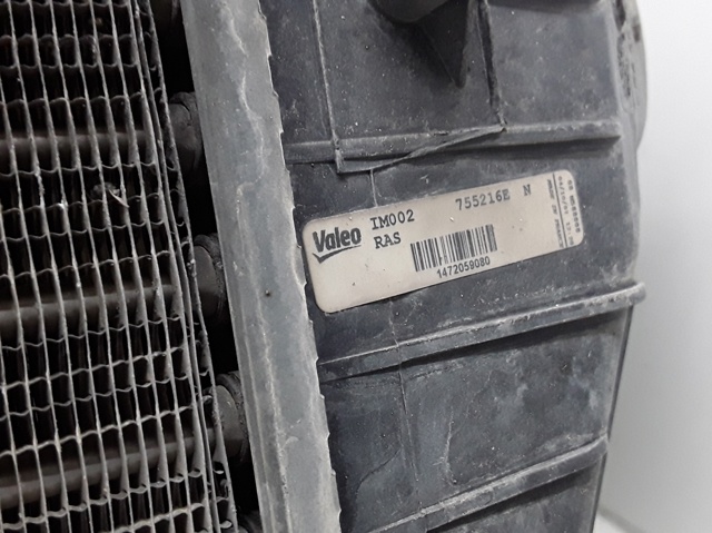 Chłodnica intercoolera 1472059080 PEUGEOT