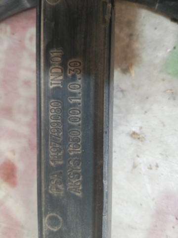 Dyfuzor chłodnicy 1497799080 PEUGEOT